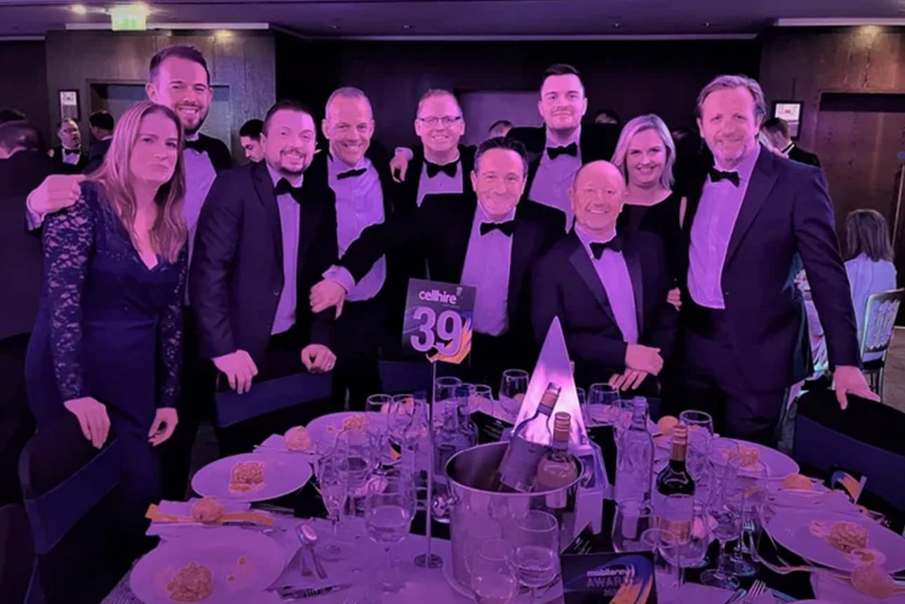 Cellhire wins best IoT application at the Mobile News Awards 2022