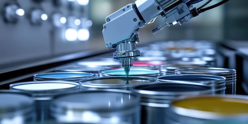 Multi-network IoT SIM solution for paint-mixing machines