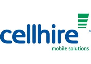 Cellhire bars logo.