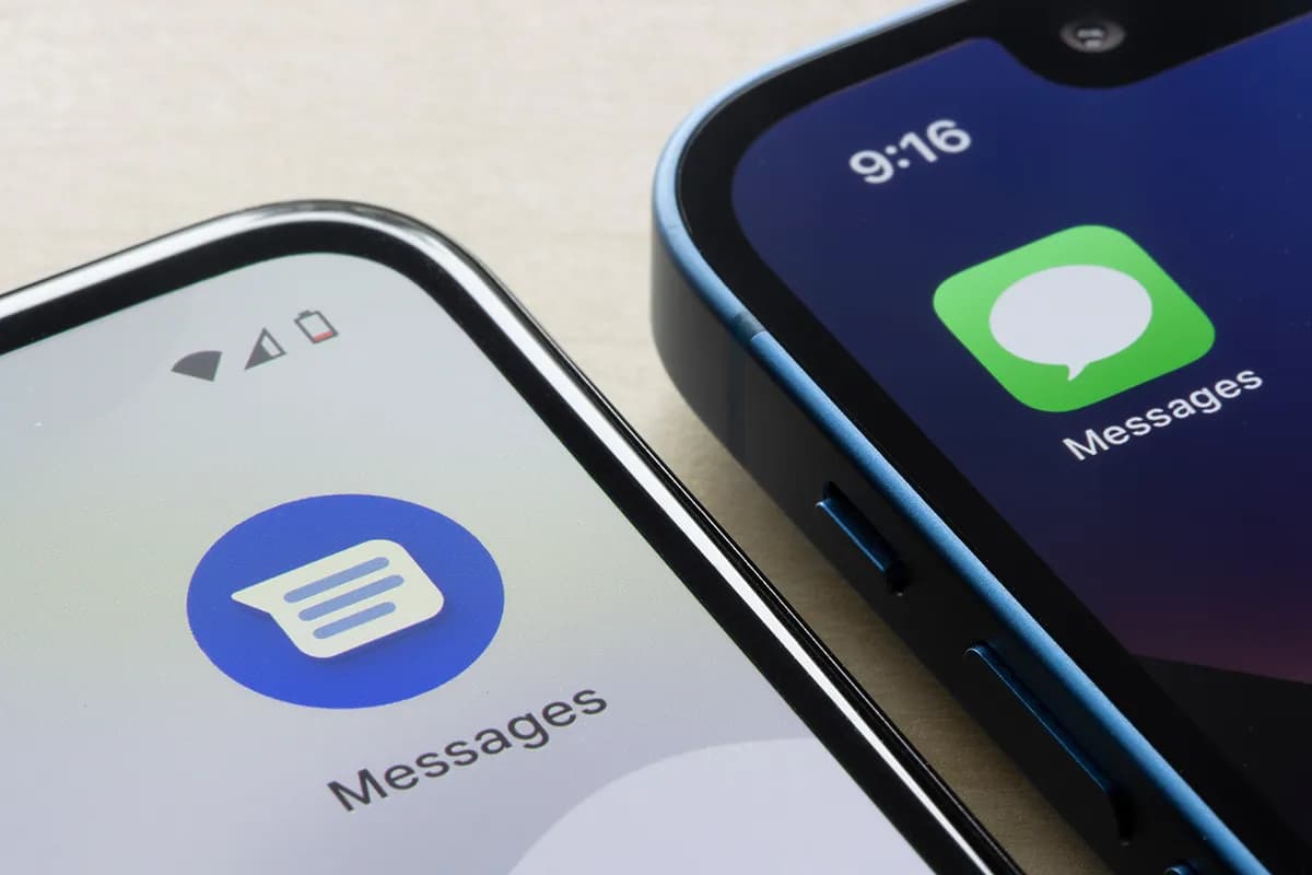 What does send as text message mean on iPhone?