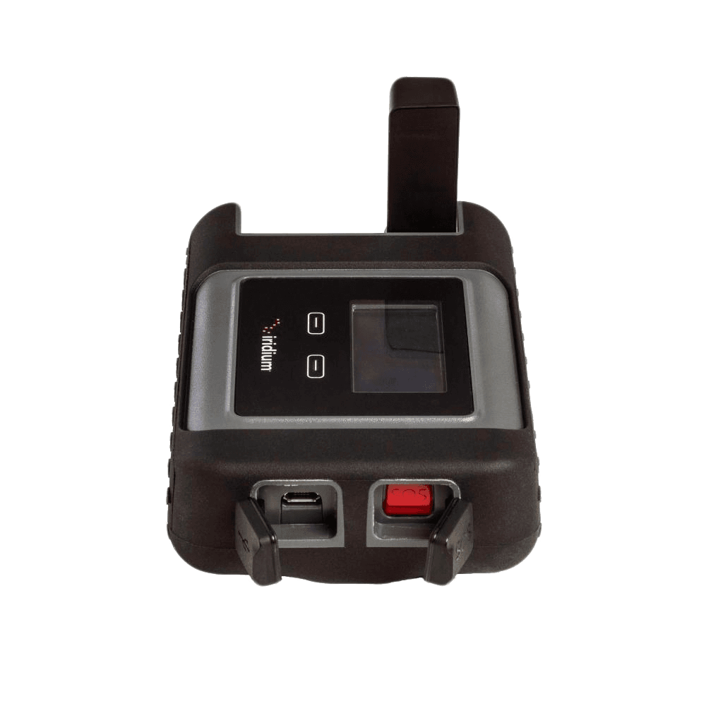 Iridium GO! satellite Wi-Fi hotspot.