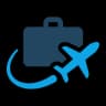 A briefcase and an aeroplane.