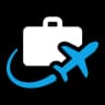 A briefcase and an aeroplane.