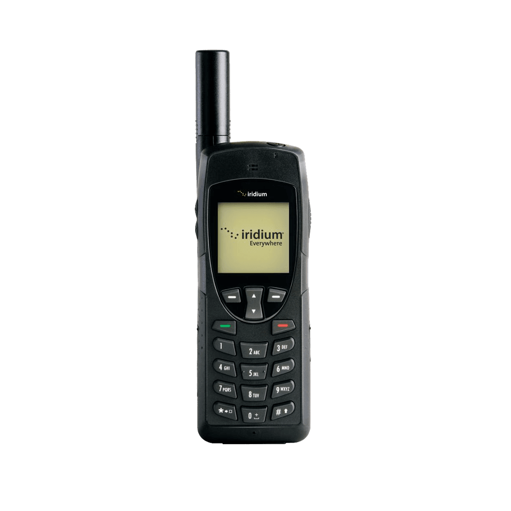 Iridium 9555 satellite phone.