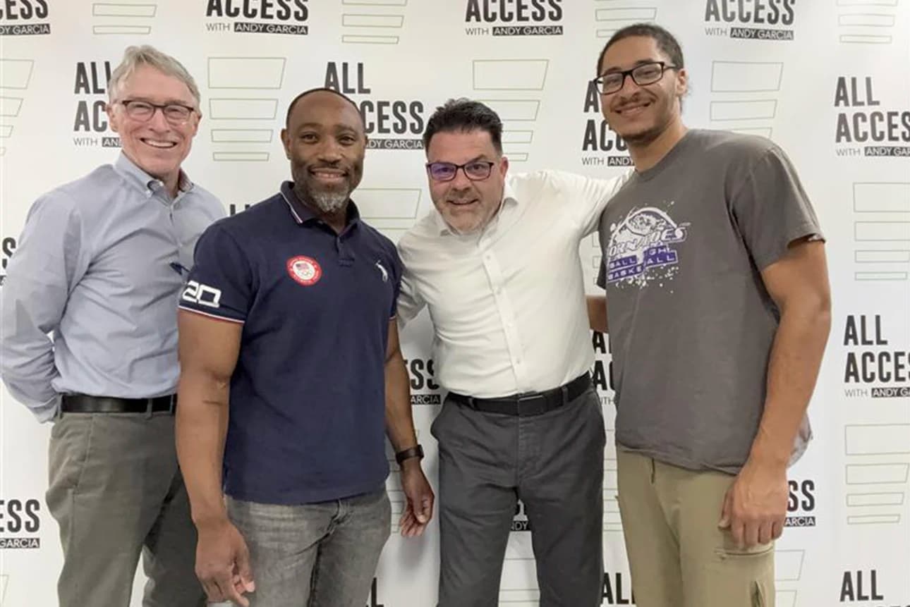 Coming Soon - Cellhire is excited to be appearing on All Access with Andy Garcia